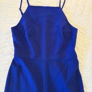 French Connection Electric Blue Jumpsuit